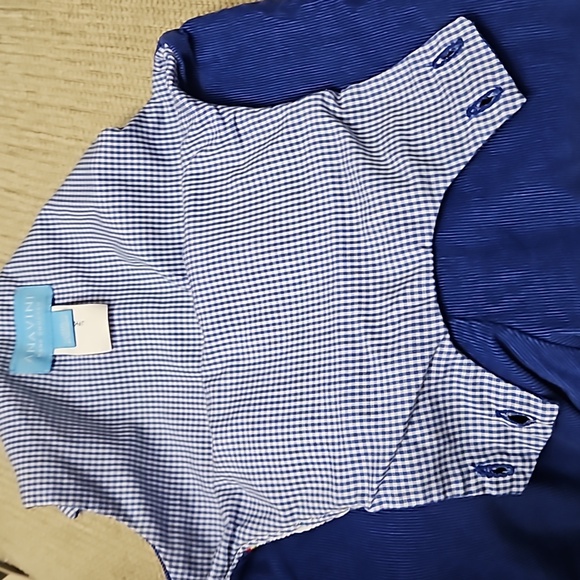 Anavini Hand Smocked Corduroy Romper Vehicles 3 Mo Cotton - Picture 8 of 8